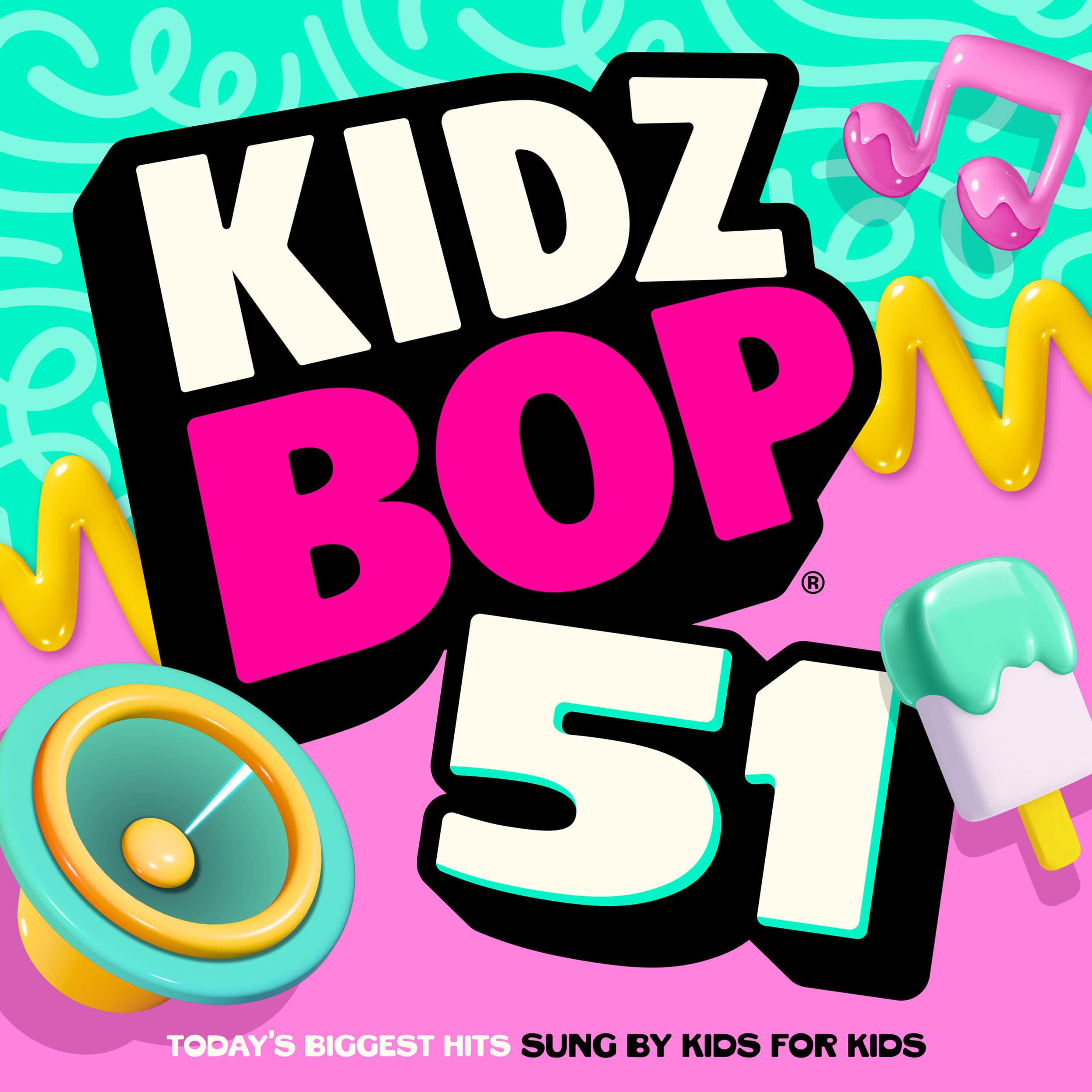Album cover for “KIDZ BOP 51”